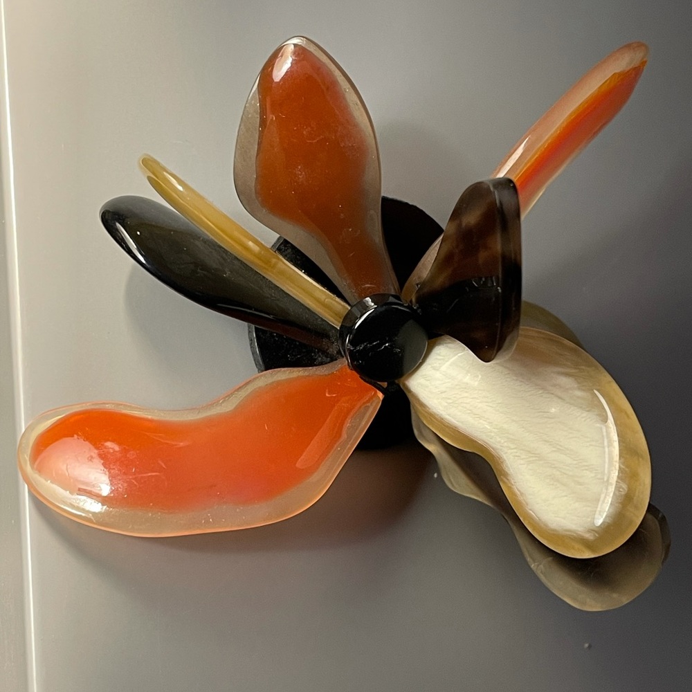 Marni Multicolored Resin Brooch